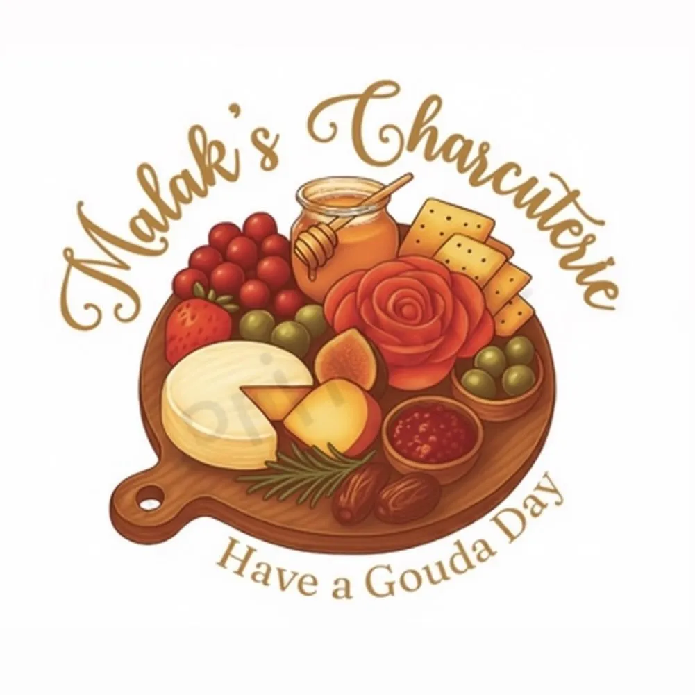 Malak's Charcuterie Logo